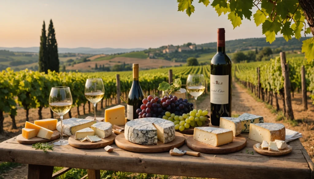 Vins et fromages de Provence