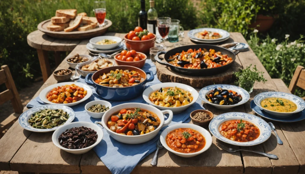 Recettes provençales et vins