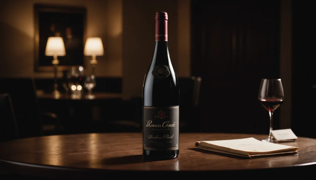 le plus cher vin du monde
