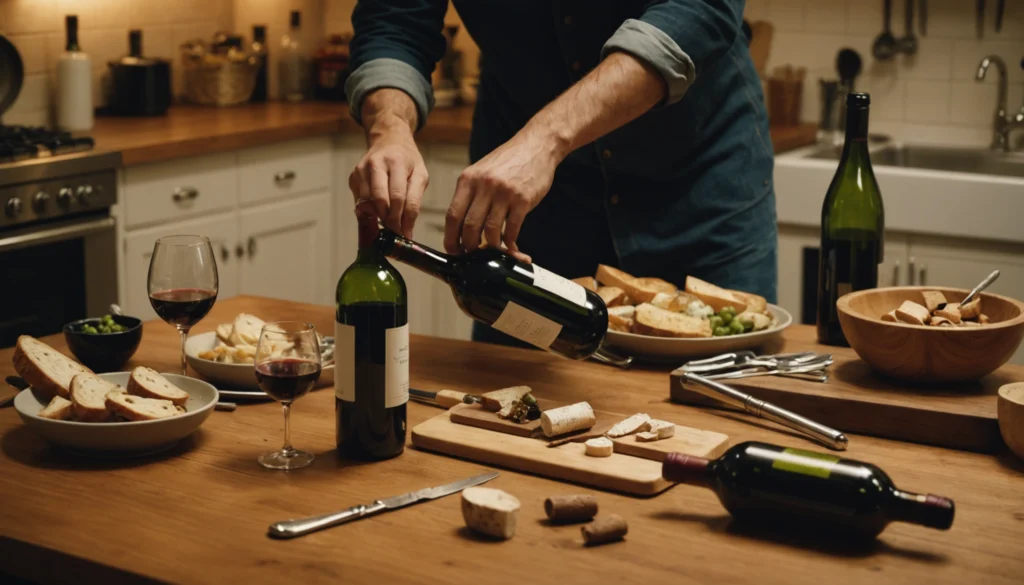 comment ouvrir une bouteille de vin sans tire bouchon